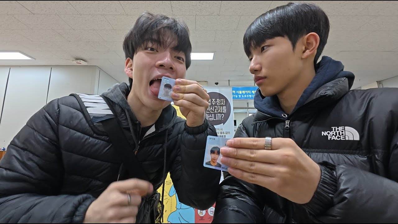 드디어 운전면허 땄습니다.