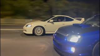 Honda Integra Dc5 Type R vs Subaru Wrx