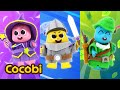 Permainan Tanah Lantai Lava🌋 | Kompilasi Lagu untuk Anak-anak | Kids Songs | Cocobi