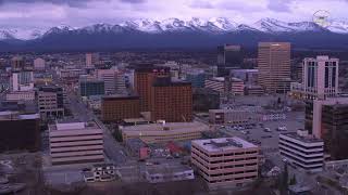 Anchorage Alaska by Drone - Alaska Anchorage Aerial Drone Shots