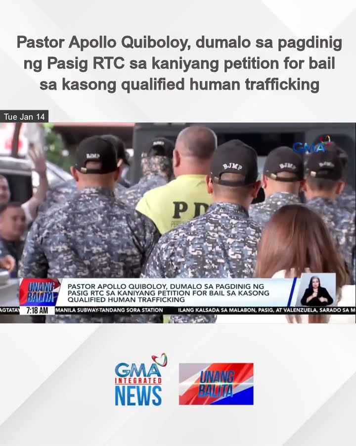 Pastor Apollo Quiboloy, dumalo sa pagdinig ng Pasig RTC sa kaniyang petition for... | Unang Balita
