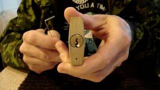 Sparrowslockpicks Tri-Peak Rake demo