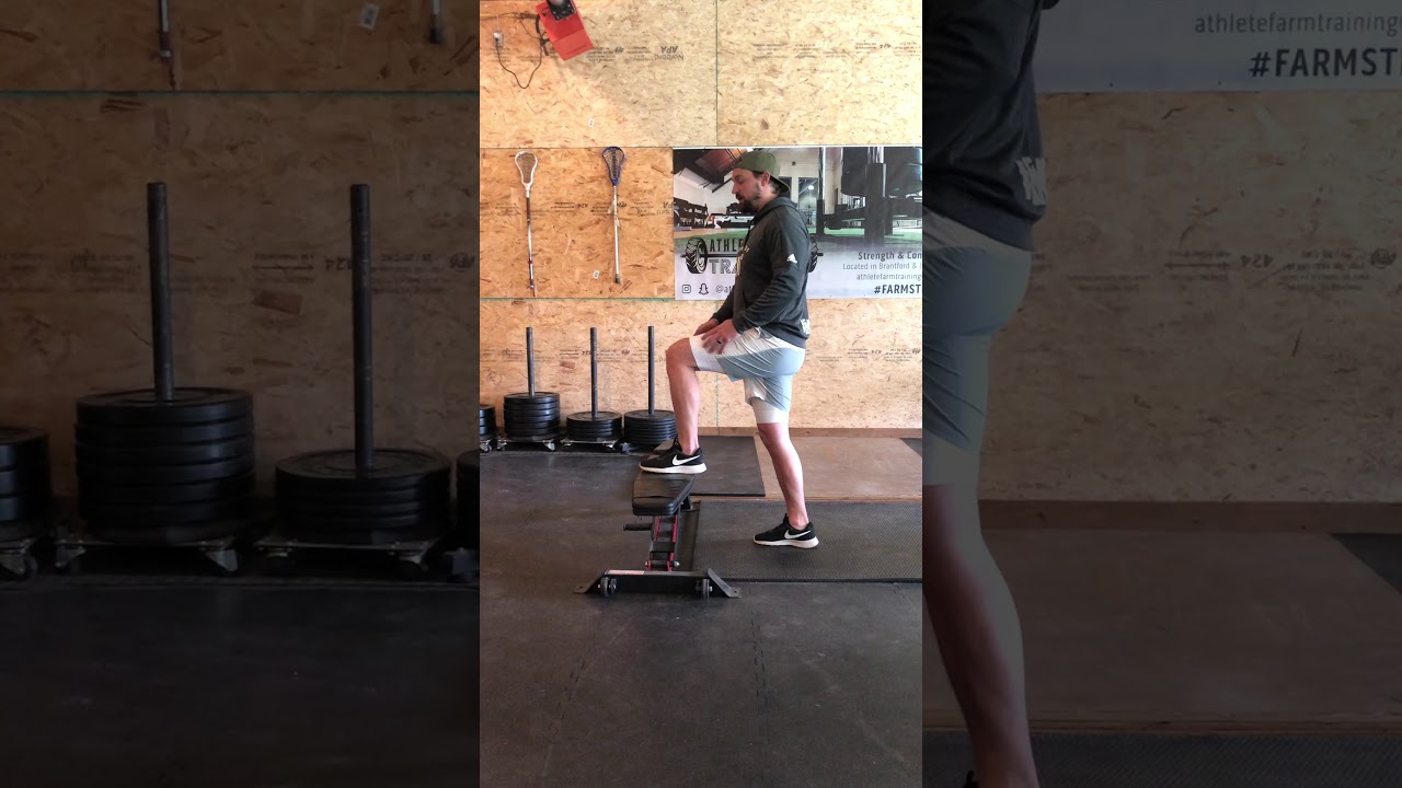 Single Leg Step Up Jump