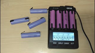 Тест дешевых аккумуляторов 18650 с приваренными выводами для пайки