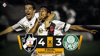 Vasco 4x3 Palmeiras, Final Copa Mercosul 2000, A virada do Século