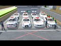 Bundles of Police Cars Collection 🚓🚔 at Police department Station ⛽🚉 Sakura School Simulator
