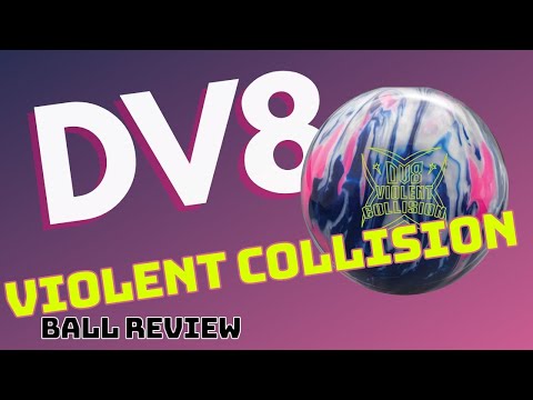 DV8 Violent Collision ボウリングボール DV8 Violent Collision Bowling Ball + FREE SHIPPING