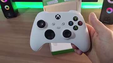 Review em vídeo: UNBOXING Controle Xbox Series Branco Robot White Series S E X