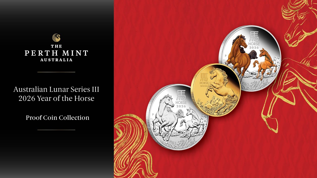 2026 Year of the Horse 1/4oz Gold Proof Coin