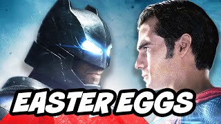 Batman v Superman Behind The Scenes Easter Eggs