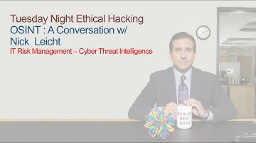 Threat OSINT Hunting and Tracking Missing Persons 101 Conversation with Nick 10-27-2020