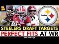 Steelers Draft Targets: The 10 Wide Receivers That Are PERFECT FITS For Pittsburgh’s Offense