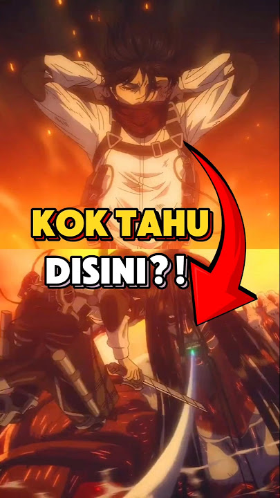 Bagaimana mikasa tahu kalau eren ada dimulut titannya? #anime #aot #attackontitan