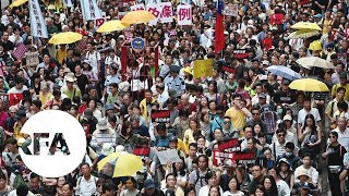 Tens of Thousands in Hong Kong Protest China’s Rendition Law | Radio Free Asia (RFA)