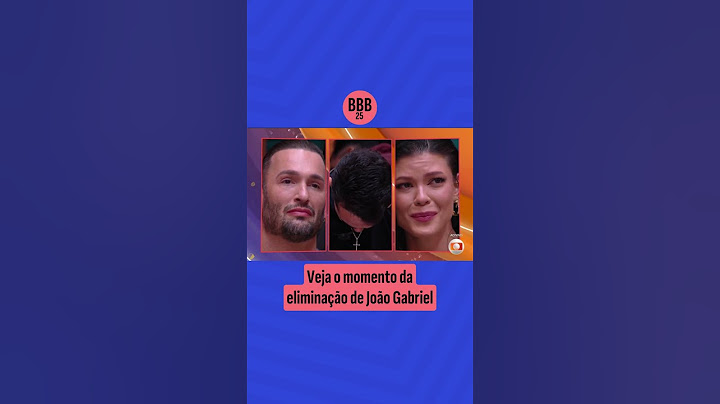 BBB 25: João Gabriel é ELIMINADO do programa!