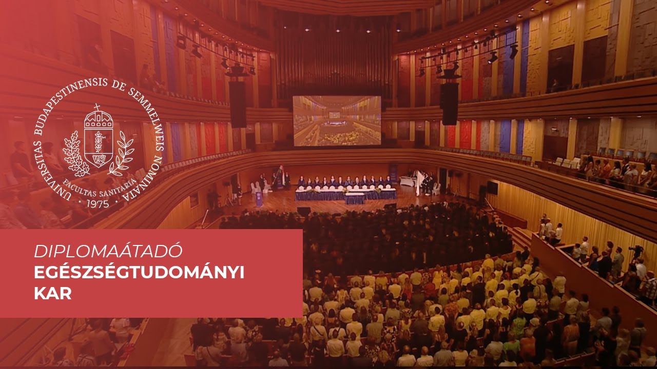 Semmelweis Egyetem Egészségtudományi Kar diplomaátadó I. │ 2024