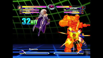 MvC2: Psylocke - Dual Infinite Crossup 90% Sequence .:11.19.22:.
