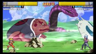 Naruto: Ninja Battle M U G E N  Gameplay 2017 screenshot 5