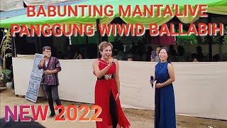 Babunting manta',Di bare'Wiwid ballabih Riska Versi Live Panggung