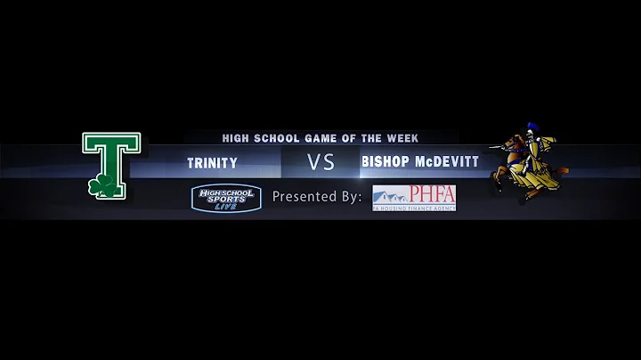 TRINITY vs BISHOP McDEVITT - WRESTLING