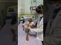 Stiff knee in 12 year old boy #doctor #physiotherapy