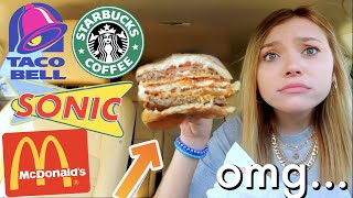 Letting Fast Food Employees DECIDE What I Eat for 24 HOURS!