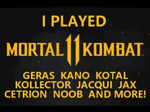 I Played Mortal Kombat 11 and I Have Thoughts