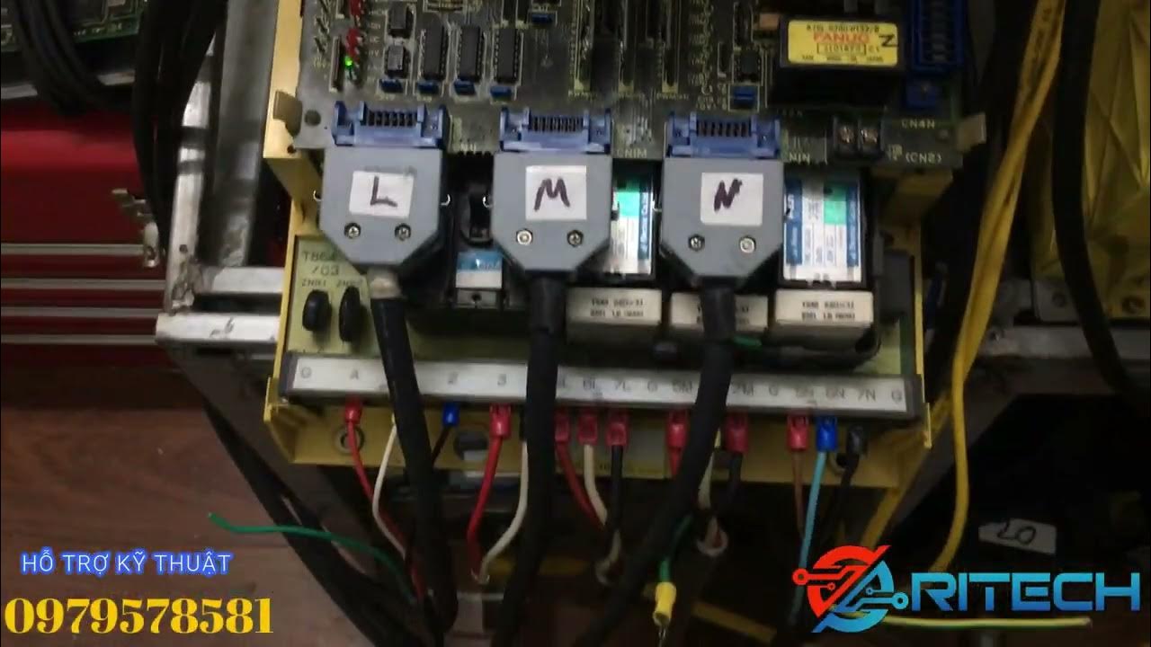 Sửa máy CNC Fanuc lỗi 414 Servo Alarm Y Axis Detect Err YouTube