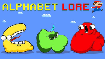 Alphabet Lore (A - Z...) But It’s Fat Transform | ALL Alphabet Lore Meme | Game Animation