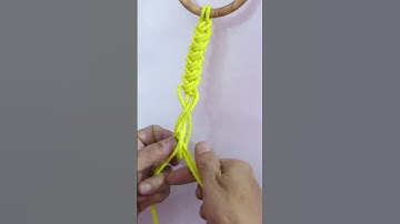 New Macramé Braiding Design