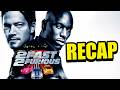 🚗 Fast and Furious 2 Story Recap | 2 Fast 2 Furious (2003) Full Movie Summary 🔥