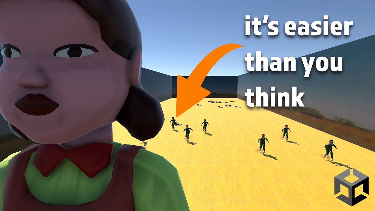 How to create Red Light, Green Light from Squid Game In Unity (Full ...