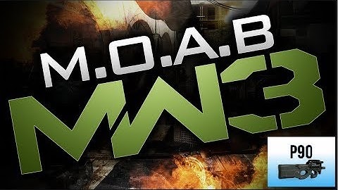 TEKNO MW3 MOAB!!  P90- DOME