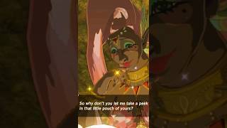 You Want To Do What To My Pouch? #shorts #highlights #botw #breathofthewild #commentary #lol #humor