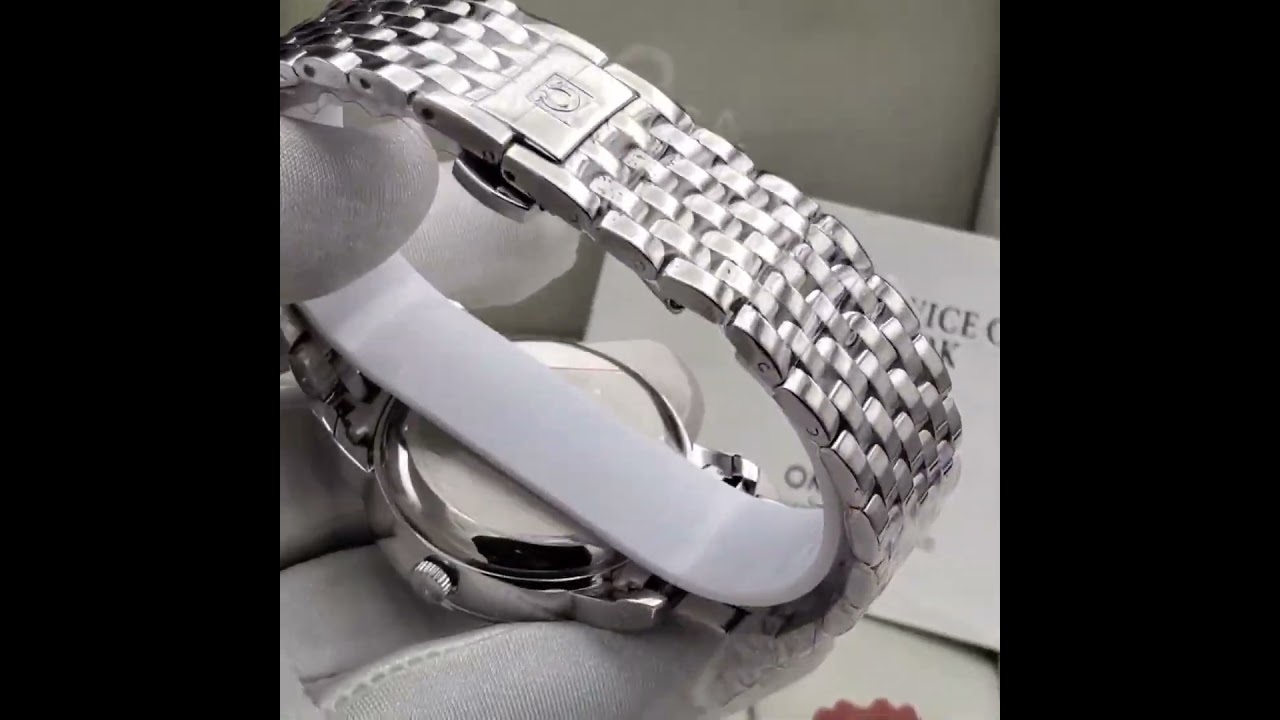 "Omega Automatic Stainless Steel Chronometer Timepiece"