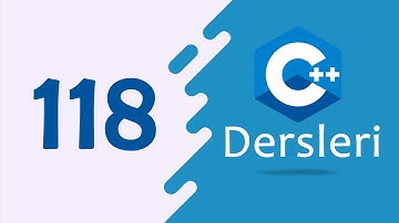 Ders 118 C++ Programlama Vektörlerde  Değiştiriciler