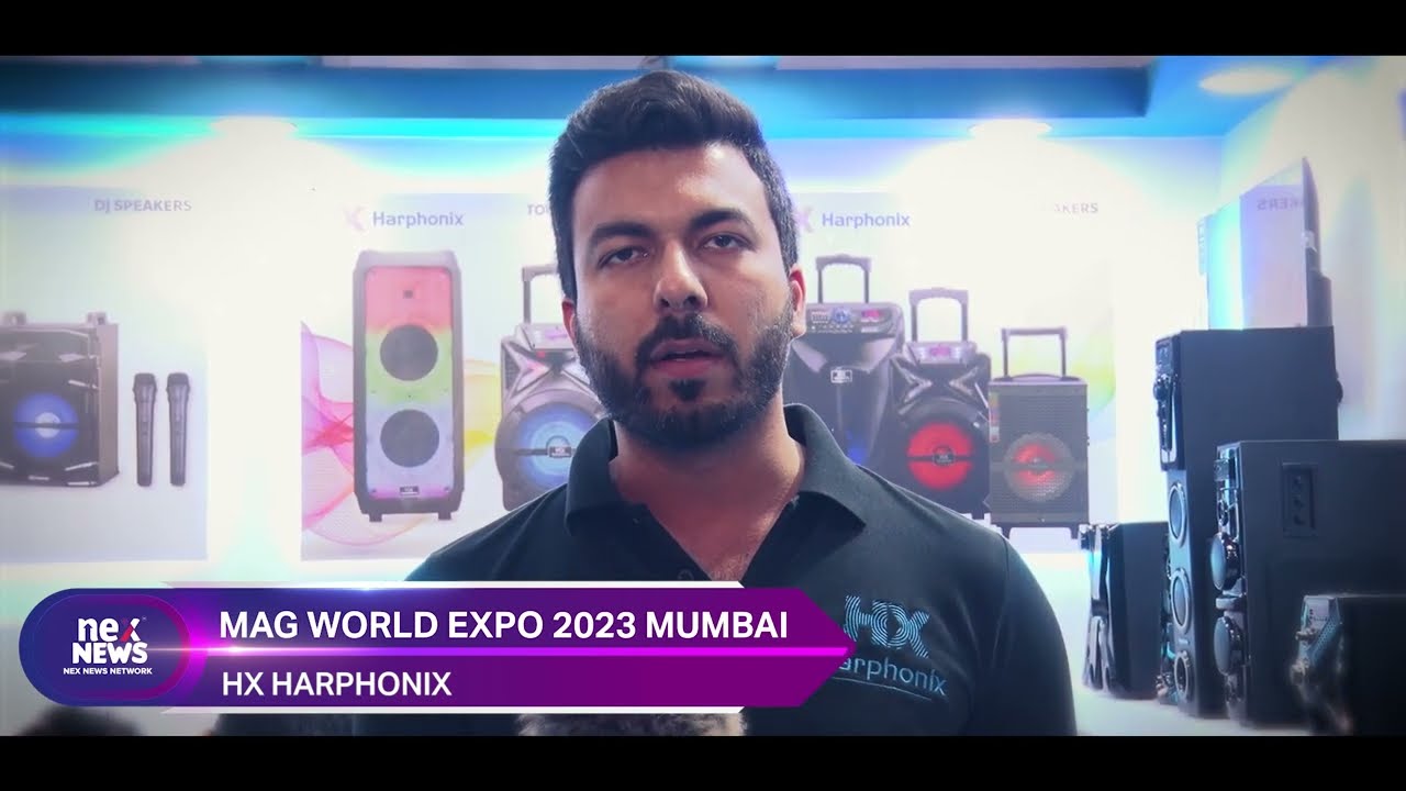 ⁣HX HARPHONIX Rocks Mag World Expo 2023 Mumbai with its Innovative Audio Solutions! - Nex News