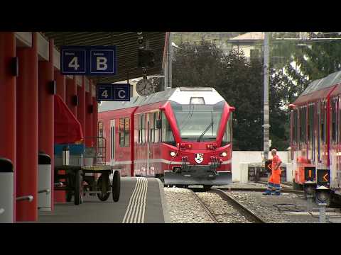 Video: Met de Bernina Express van Italië naar Zwitserland