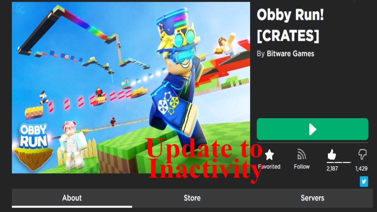 Update To Inactivity Due To College Classes Roblox Obby Run Youtube - roblox obby run