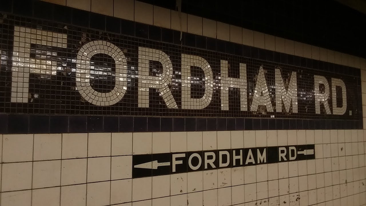 B & D Trains At Fordham Road YouTube