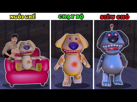 THẮNG TÊ TÊ PHÁT HIỆN BÍ MẬT THỰC SỰ VỀ CON CHÓ DOG BẠN CỦA MÈO TALKING TOM LÀ SIÊU CHÓ ROBOT