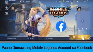 Paano Gumawa ng Mobile Legends Account Sa Facebook (2024)