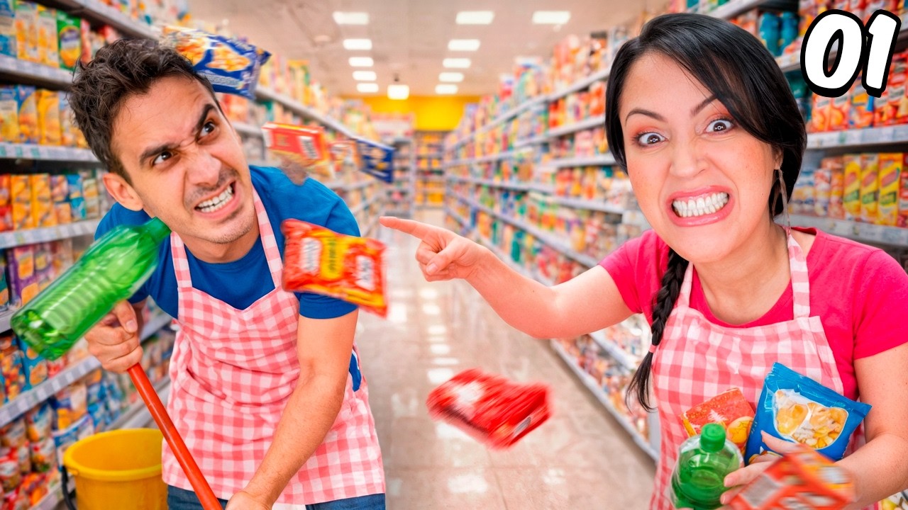 Tengo mi Propio Supermercado y Harolin es mi Empleado 😂 Sandra Cires Play