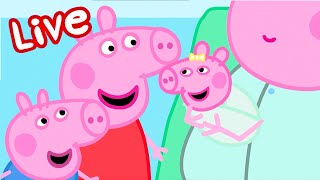 Peppa Pig BABY EVIE Episodes LIVE 🍼 Evie Pig's BEST Moments 🥹 Watch EVIE Now! 💛 Kids Cartoons
