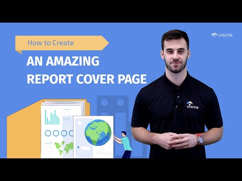 Video: How To Arrange The Title Page Of The Report