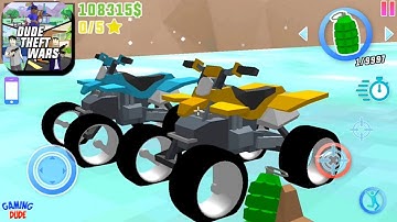 Dude Theft Wars: Open World Sandbox Simulator BETA - Quad Bike Episode | Android Gameplay HD