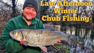 River Fishing - Chub Fishing Late Autumn (Video 251)