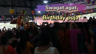 Sahaja Yoga.birthday Puja.march.2018. Swagat Agat.