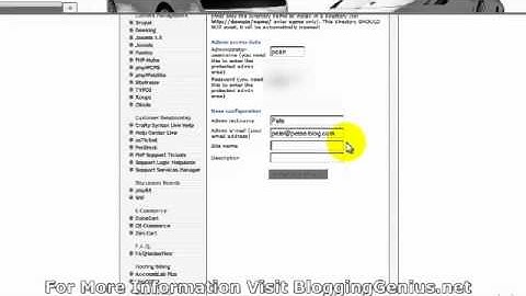Wordpress Tutorials-Installing Wordpress using Fantastico Deluxe