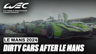 Battle-Scarred Cars Everywhere After 24 Hours Of Racing I Wec Unfiltered 2024 24 Hours Of Le Mans